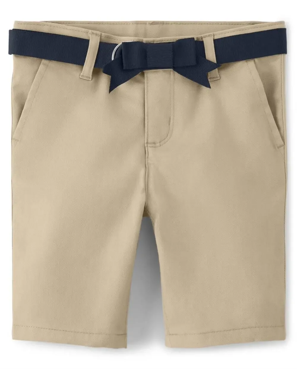 NWOT Gymboree Beige Khaki Chino Flat Front Casual Shorts Youth Size 10